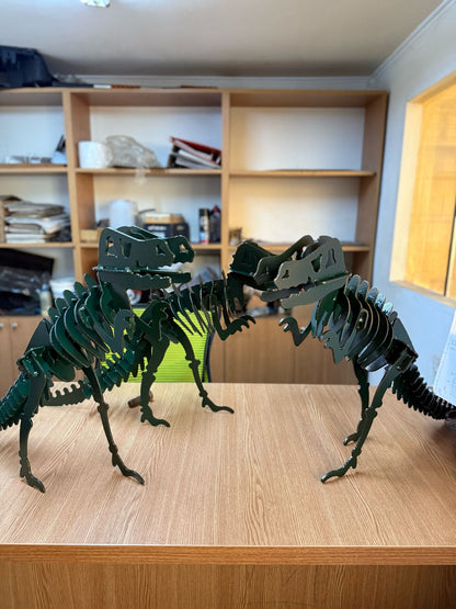 🦖 Dinozaur Handmade – Artă Metalică Unică 🦖